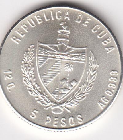 Beschrijving: 5 Pesos  SOCCER MEXICO 